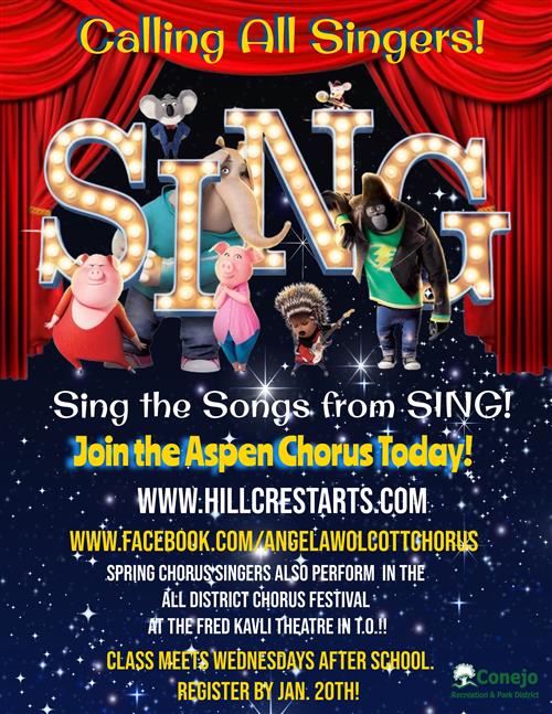 Chorus Spring Flyer